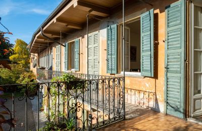 Historisk villa til salg Miasino, Piemonte, Balkon
