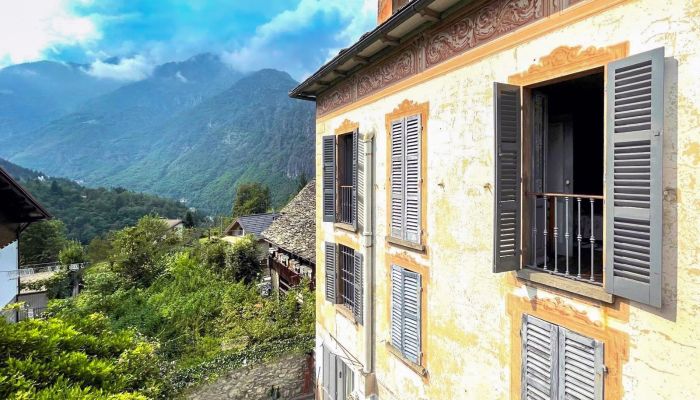 Historisk villa til salgs Bannio Anzino, Piemonte