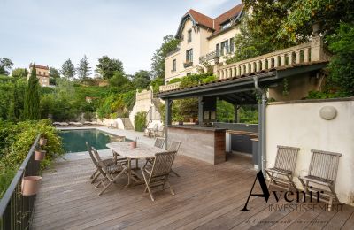 Historisk villa till salu Lyon, Auvergne-Rhône-Alpes, Terrass