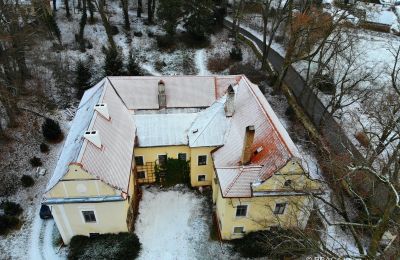 Slott til salgs Plzeňský kraj, okres Klatovy, Klatovy, Plzeňský kraj, Dronefoto