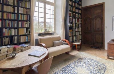 Herregård til salg Pléneuf-Val-André, Le Tertre Rogon, Bretagne, Bibliotek