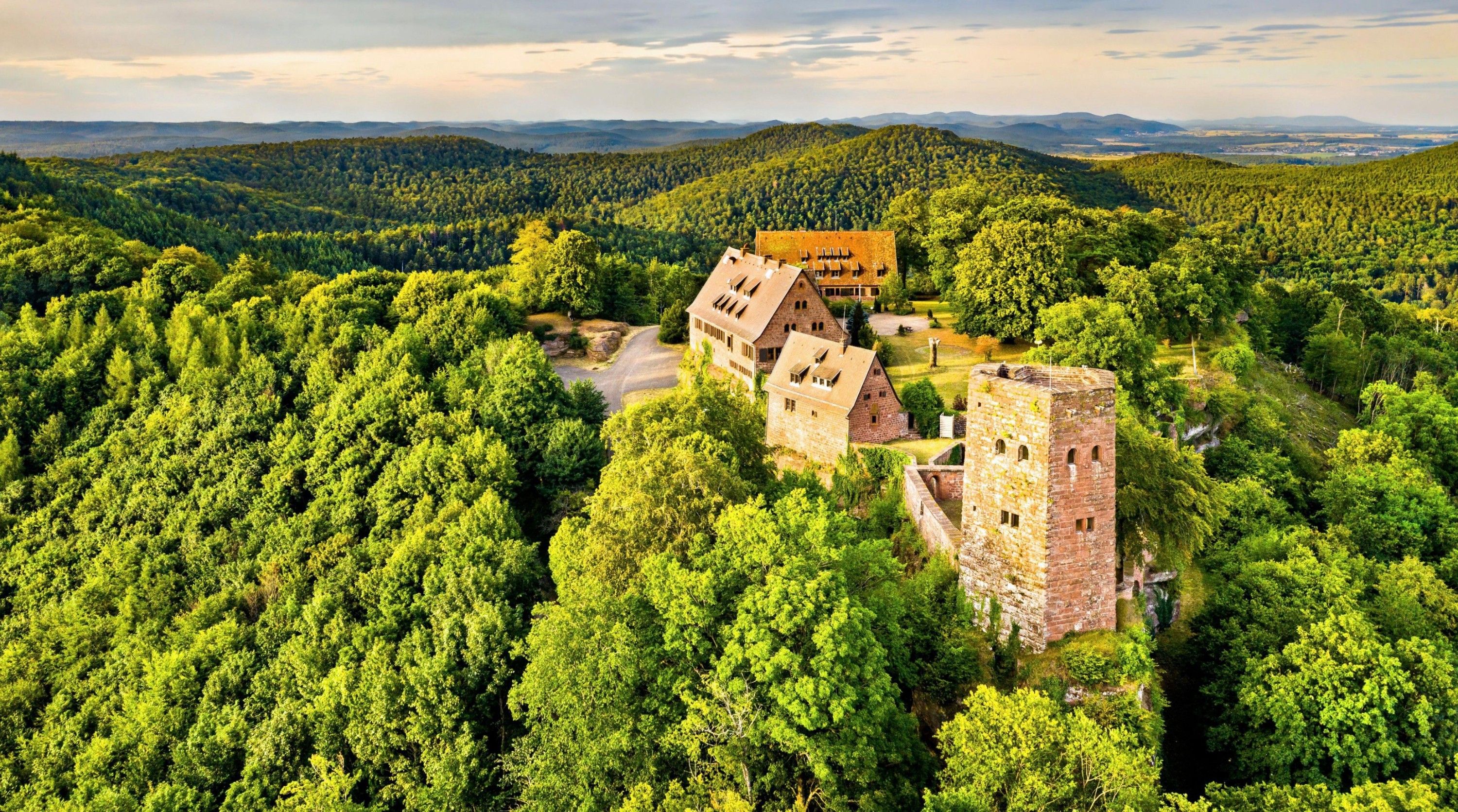 Billeder Slot i de nordlige Vogeser