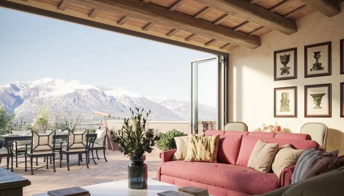 Lejlighed på slot til salg Abruzzo,  Italien