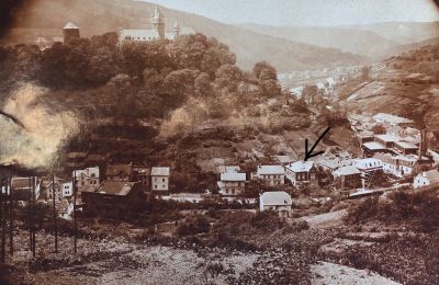 Historisk villa til salg 58762 Altena, Bachstraße 66, Nordrhein-Westfalen, Ausblick auf Umgebucng Jahr 1907
