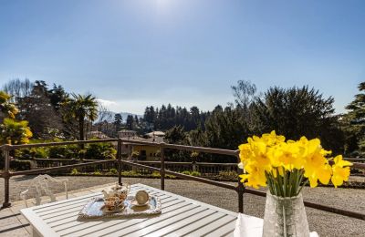 Historisk villa til salg Longone al Segrino, Lombardiet, Terrasse