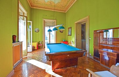 Historisk villa til salgs Liguria, Biljardrom