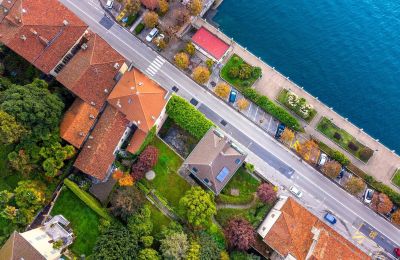 Historisk villa til salgs Belgirate, Piemonte, Dronefoto