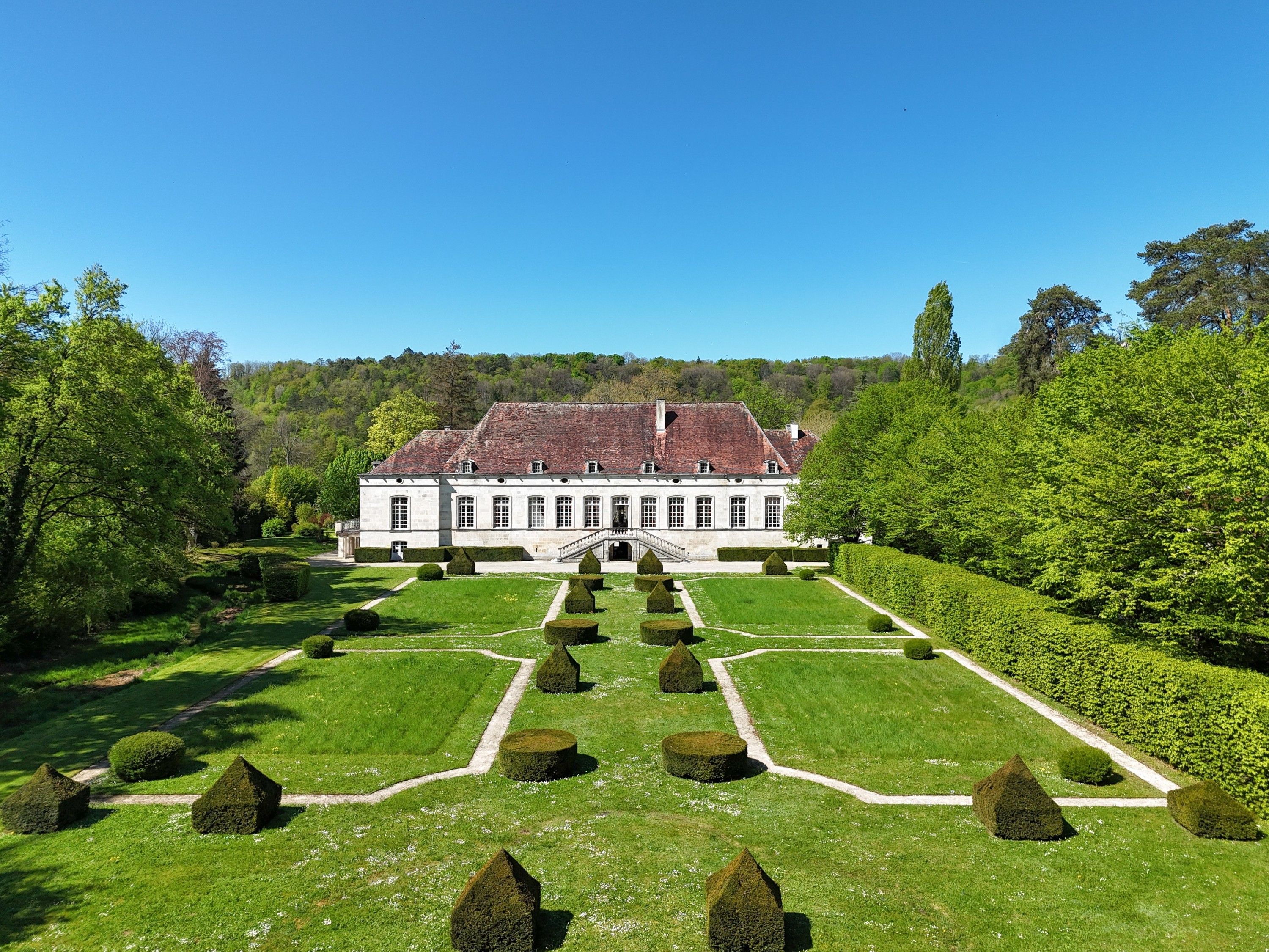 Billeder Barok château med park ved Chaumont – Haute-Marne