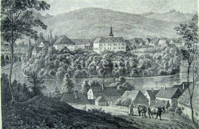 Schloss kaufen Vršovice, Zámek Vršovice, Ústecký kraj, Historische Ansicht