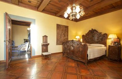 Burg kaufen Croci di Calenzano, Toskana, Schlafzimmer