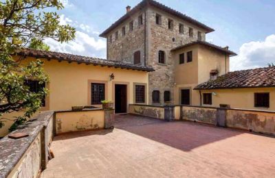 Borg til salg Vicchio, Toscana, Indre gårdhave