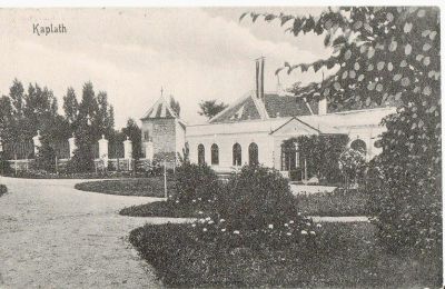 Herrgård till salu Trnavský kraj, okres Hlohovec, Koplotovce, Frídeský kaštieľ, Trnavský kraj, Historický pohľad - hlavná kúria