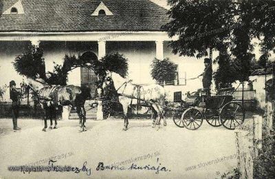 Herrenhaus/Gutshaus kaufen Trnavský kraj, okres Hlohovec, Koplotovce, Frídeský kaštieľ, Region Trnava, Historische Ansicht