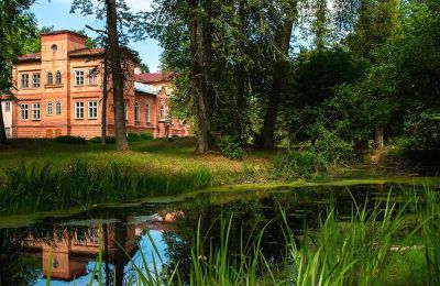 Herregård til salg Virķēni, Virķēnu muiža, Vidzeme, Dam/sø