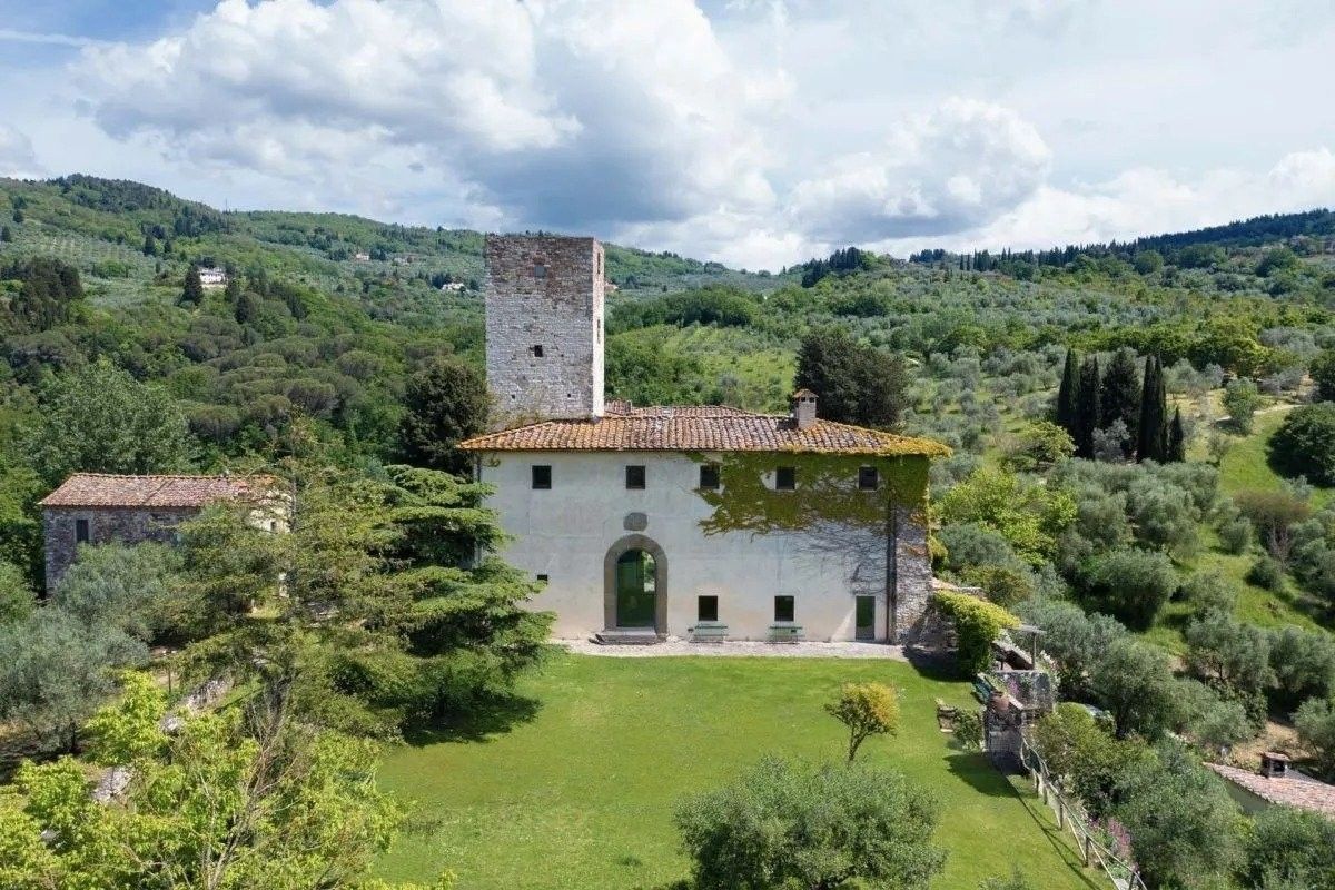 Billeder Villa i Toscana med tårn, have og udsigt til Firenze