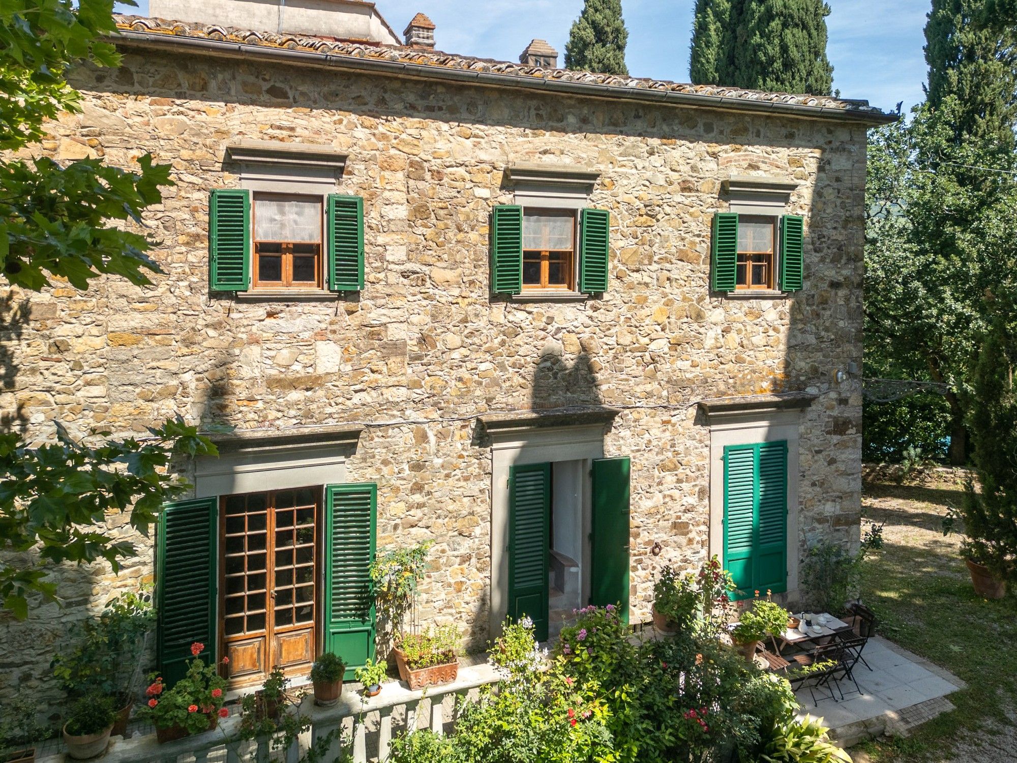 Bilder Historisk by med villa och sex gästhus i Castellina in Chianti
