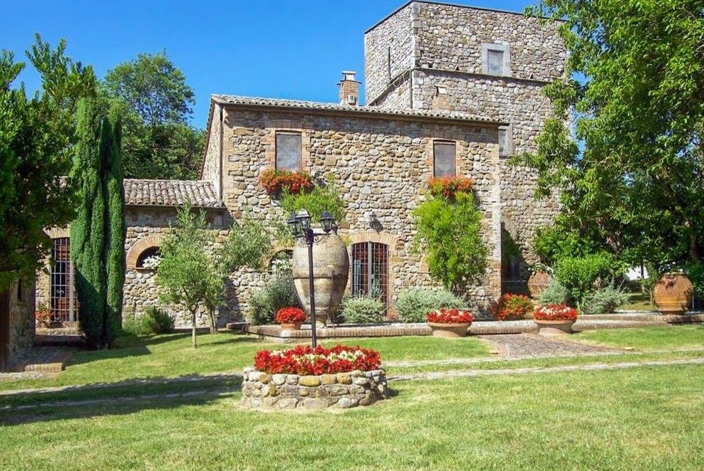 Bilder Historisk eiendom i åsene ved Cortona nær Lago di Bolsena