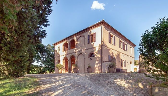 Historisk villa til salgs Torrenieri, Toscana,  Italia