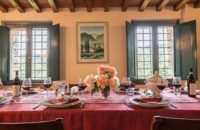Landhus til salg Pistoia, Toscana, Spisestue