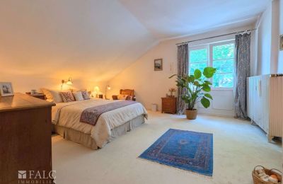 Historische Villa kaufen 53179 Mehlem, Nordrhein-Westfalen, Schlafzimmer - KI generiert 