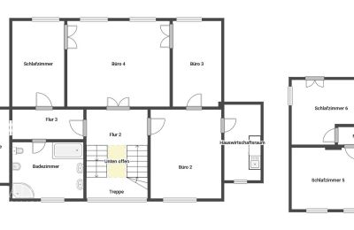 Historische Villa kaufen 53179 Mehlem, Nordrhein-Westfalen, 1. Etage