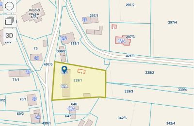 Herregård til salg 67-120 Broniszów, województwo lubuskie, Plan over stedet