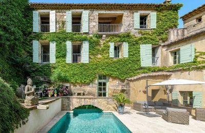 Historisk ejendom til salg Uzès, Occitanie, Indre gårdhave