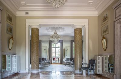 Herregård til salgs Ojrzanów, Pałac w Ojrzanowie, województwo mazowieckie, Inngangshall