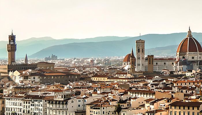 Stadspalats till salu Firenze, Toscana,  Italien