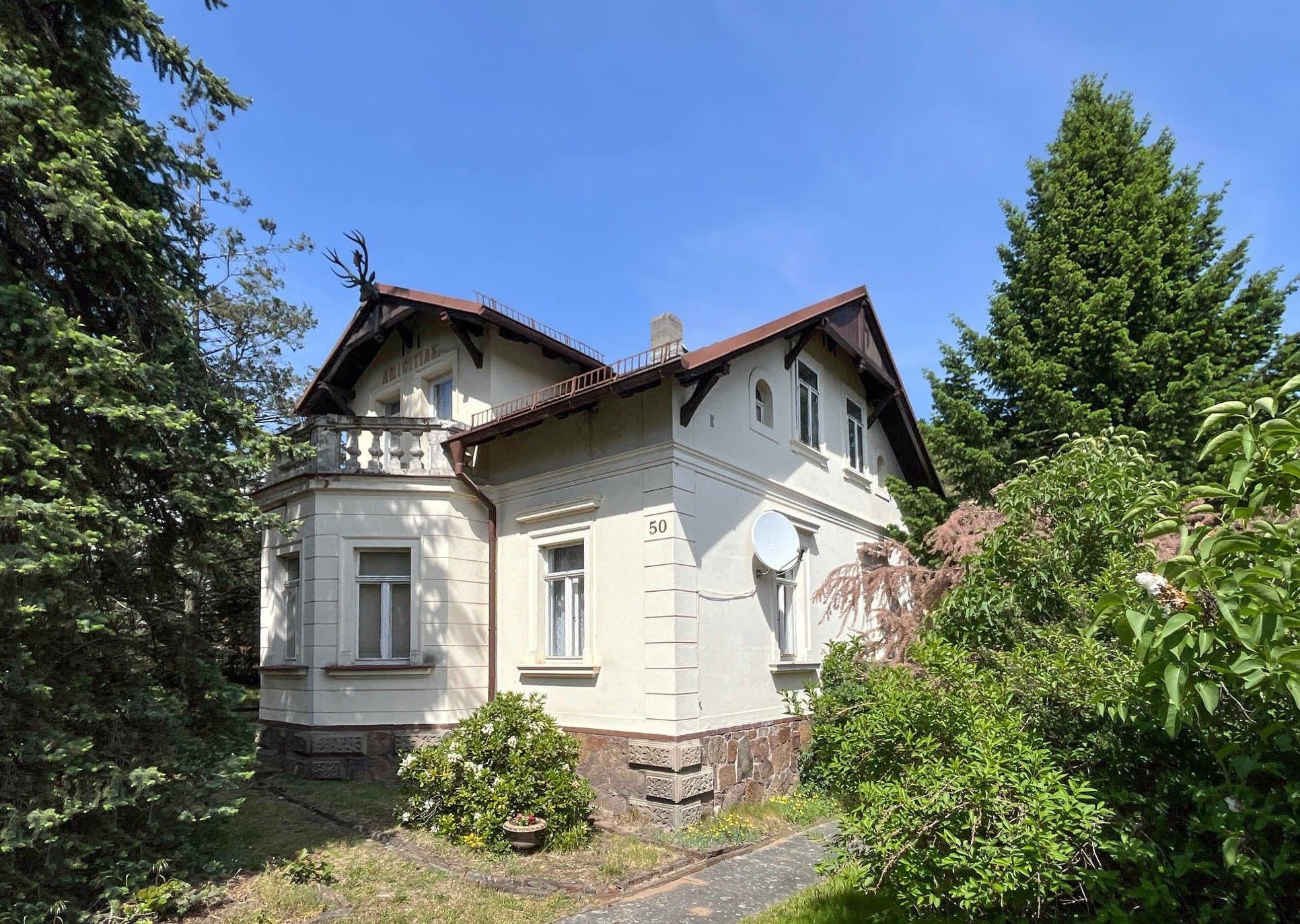 Bilder Bevarad villa i originalskick i Radebeul, Sachsen