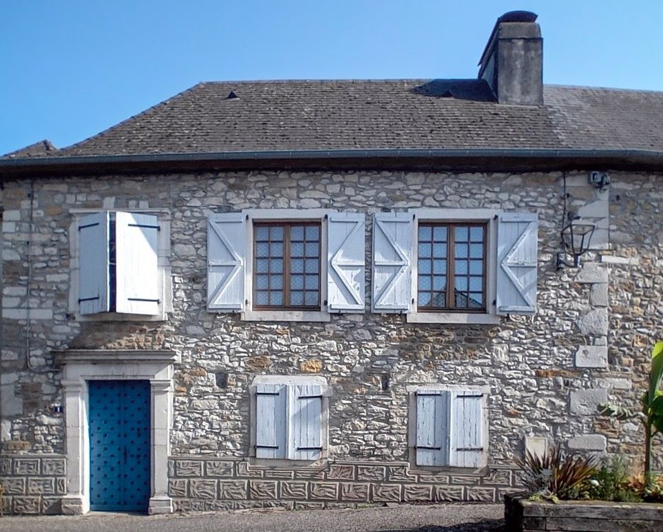 Bilder Maison béarnaise i Lasseube – karakteristisk steinhus i Béarn