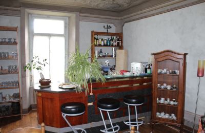 Historische Villa kaufen Faido, Tessin, sala bar restaurata