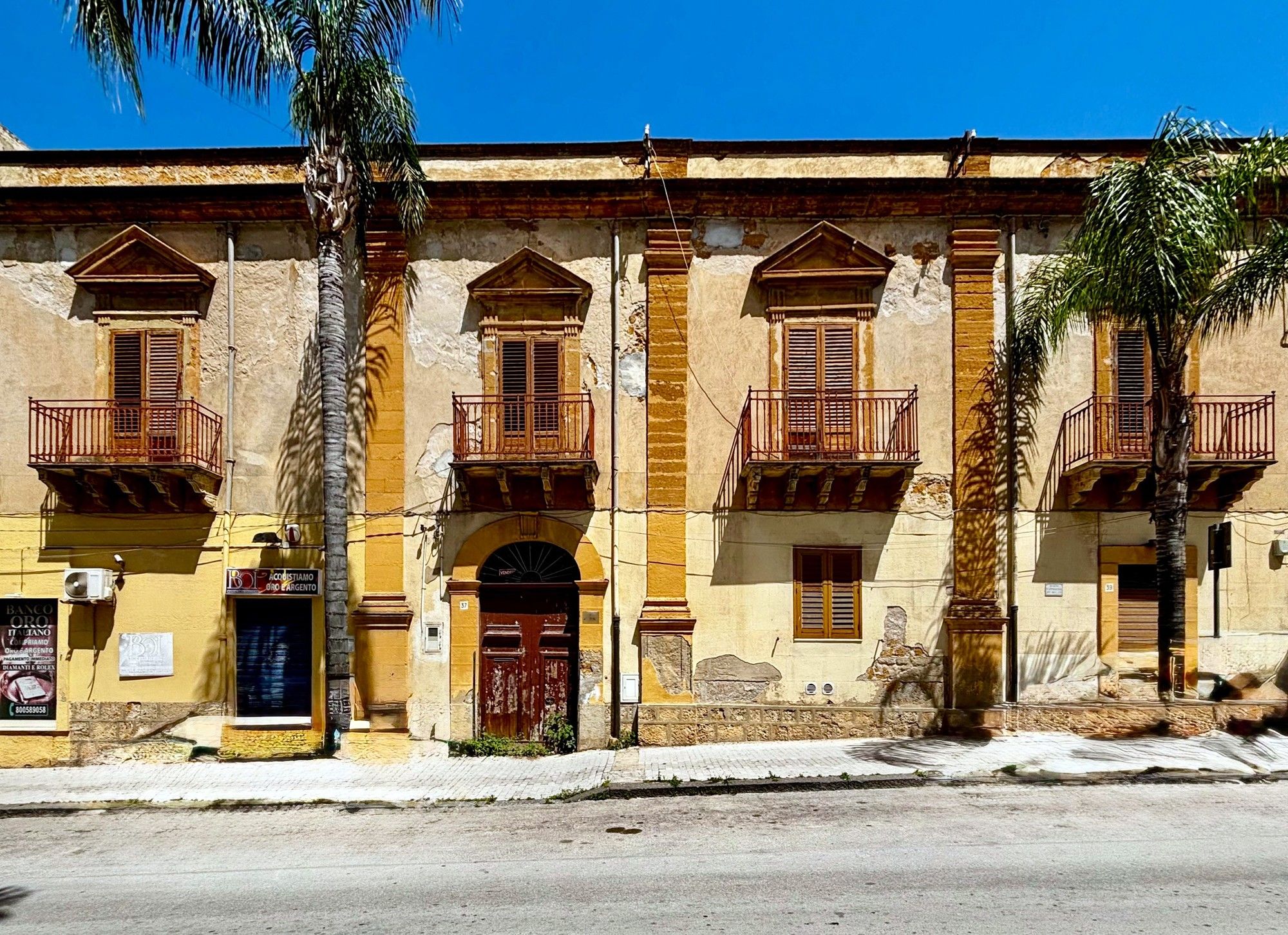 Billeder Sicilien: Lille bypalæ i Ribera