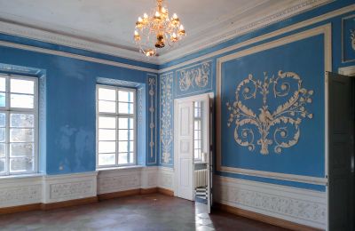 Slott till salu Siedlec, Pałac w Siedlcu, Storpolen, Salong