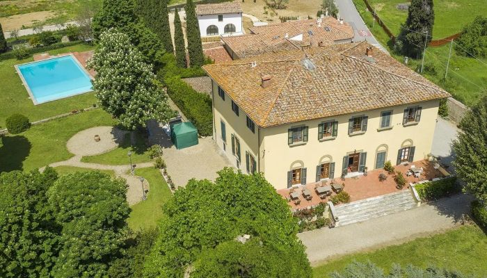 Historisk villa till salu Bagno a Ripoli, Toscana,  Italien