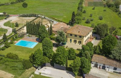 Historisk villa kaufen Bagno a Ripoli, Toscana, Drönarbild