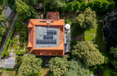 Historische Villa kaufen Berlin, Matterhornstrasse  82, Aufsicht I Photovoltaik Anlage 