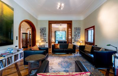 Historische Villa kaufen Berlin, Matterhornstrasse  82, Bibliothek