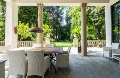 Historische Villa kaufen Berlin, Matterhornstrasse  82, Terrasse 