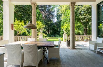 Historisk villa til salg Berlin, Matterhornstrasse  82, Terrasse