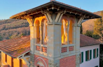 Historisk villa Loro Ciuffenna, Toscana