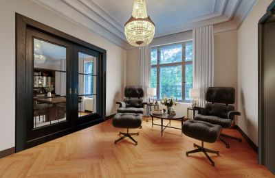 Historische Villa kaufen Berlin, Ernst-Ring-Straße 2, Bibliothek