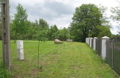 Herregård til salg Mołomotki-Dwór, województwo mazowieckie, ogrodzenie
