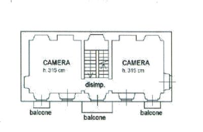 Immobilie Oggebbio, Grundriss 1