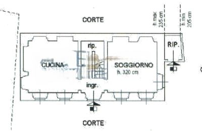 Immobilie Oggebbio, Grundriss 3