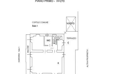 Immobilie Ghiffa, Grundriss 3
