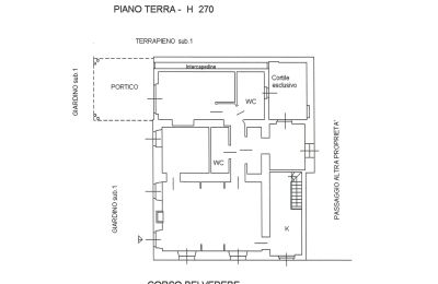Immobilie Ghiffa, Grundriss 2