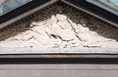 Historisk villa til salg Koszalin, Marszałka Józefa Piłsudskiego 53, Vestpommern, tympanon,płaskorzeźba,działka