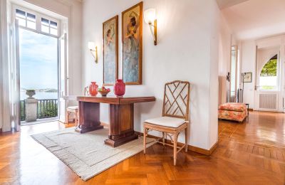 Historisk villa till salu Baveno, Piemonte:  Vardagsrum