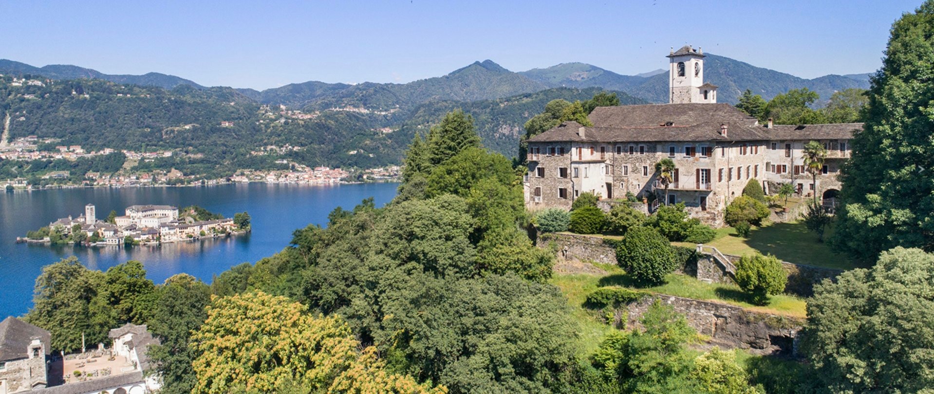 Einzigartiges Grundstück: Ehemaliges Kloster am Ortasee
